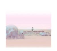 Star Wars Serene Tatooine Framed Canvas Print In Pink Pink