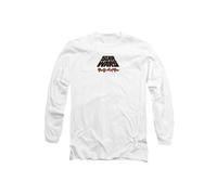 Star Wars Ship Fights Long Sleeve T-Shirt, White Star Wars White XXL
