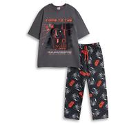 Star Wars Short Sleeve Long Leg Pyjama Set | Mens Black | Official Merch