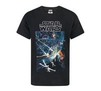 Star Wars Short Sleeved T-Shirt | Boys Black | Official Merch