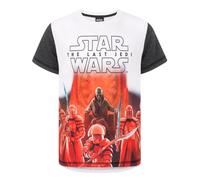Star Wars Short Sleeved T-Shirt | Boys White | Official Merch