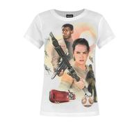 Star Wars Short Sleeved T-Shirt | Girls White | Official Merch