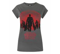 Star Wars Grey Foil Short Sleeved T-Shirt Womens