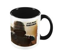 Star Wars: The Mandalorian Shoulder Inner Two Tone 315Ml Mug White/brown/black (One Size)