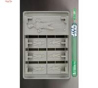 Star Wars: Han Solo in Carbonite Silicone Ice Tray / Chocolate Mold/ Single Tray