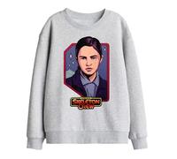 Star Wars: Skeleton Crew Fern Badge Kids Sweatshirt, Athletic Heather, 5-6