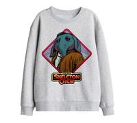 Star Wars: Skeleton Crew Neel Badge Kids Sweatshirt, Athletic Heather, 5-6