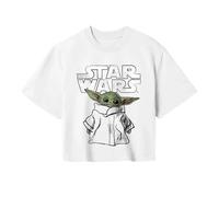 Star Wars Sketch Crop T-Shirt In White White L