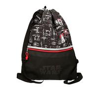 Star Wars Space Mission Double Compartment Laptop Backpack, black, Drawstring bag
