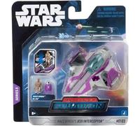 STAR WARS Spacecraft Toy Vehicle Mace Windu's Jedi Interceptor - 8+ Years