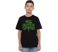 Star Wars St Patrick's Day Clover Icons Unisex Kids T Shirt, Black, 9-10 Years