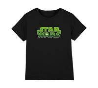 Star Wars St Patrick's Day Logo Unisex Kids T Shirt, Black, 5-6 Years