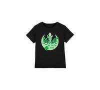 Star Wars St Patrick's Day Luck Rebel Sign Unisex Kids T Shirt, Black, 9-10 Years