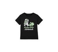 Star Wars St Patrick'S Day Lucky Astromech Kids T-Shirt Black | Size: 5-6 Years Star Wars Black 5-6 Years