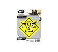 Star Wars Star Wars the Mandalorian the Child on Board Decal