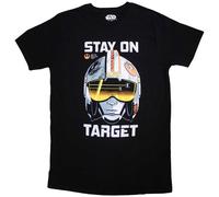 Star Wars Stay On Target T Shirt In Black Black