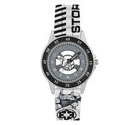 Star Wars Storm Stooper Time Teacher Dial Quartz Watch with Silicone Character Strap for Kids