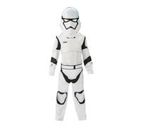 (M, Black/White) Star Wars Stormtrooper Childrens/Kids Episode 7 Costume