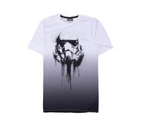 Star Wars - Stormtrooper Ink White Dip Dye - T-Shirt - multicolored - XXL - 100% Polyester,Jersey XXL
