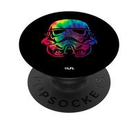 Star Wars Stormtrooper Rainbow Tie Dye PopSockets Swappable PopGrip
