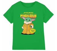 Star Wars Strong Grogu Unisex Kids T Shirt, Kelly Green, 12-13 Years