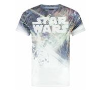 Star Wars Sublimation Print Mens Small Short Sleeved T-Shirt