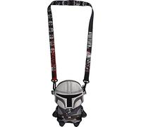Star Wars SW BESKAR Armor Mando Deluxe Lanyard with Pouch Card Holder, Multi Color