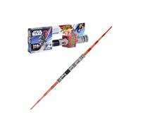 Star Wars Darth Maul Electronic Double-Bladed Lightsaber, Officially Licensed Red Lightsaber, Use Costumes, Toys for Boys & Girls Ages 4+