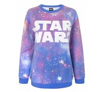 Vanilla Underground Star Wars Womens Purple Cosmic Sweatshirt (Xx-Large)