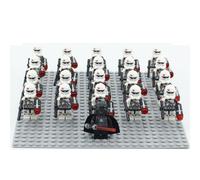 (Star Wars-T) 21PCS Star Wars 501st Clone Troopers Rex Minifigures Kids Toy Set Fit Lego (Excludes base)