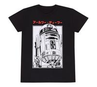 Star Wars T-Shirt R2D2 Katakana Size S