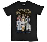 Star Wars T Shirt Rebels Toy Figures Official Mens Black M