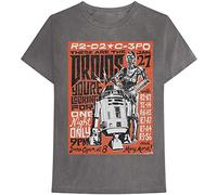 Star Wars - T-Shirt # Xxl Unisex Grey # Droids Rock