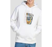 Star Wars The Acolyte Blueprint Pip Droid Hoodie White Star Wars White XXL