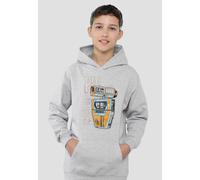 Star Wars The Acolyte Blueprint Pip Droid Youth Kids Pull-Over Hoodie, Athletic Heather Disney Grey 5-6 Years