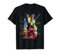 Star Wars The Acolyte Disney+ Retro Color Block Characters T-Shirt