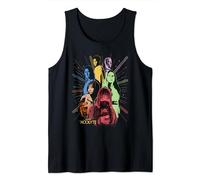 Star Wars The Acolyte Disney+ Retro Color Block Characters Tank Top