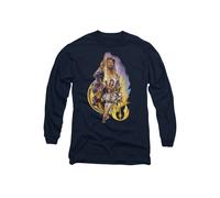 Star Wars The Acolyte High Republic Group Poster Long Sleeve T-Shirt, Navy Navy XL