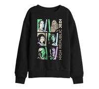 Star Wars The Acolyte High Republic Pastel Jedi Kids Sweatshirt, Black, 7-8