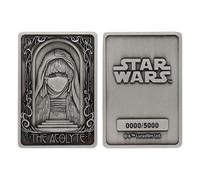Star Wars The Acolyte Limited Edition Metal Collectible Ingot with Stand in Metallics Star Wars Metallics