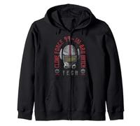 Star Wars: The Bad Batch Clone Force 99 Tech Headstone Zip Hoodie