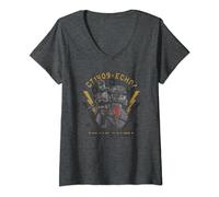 Star Wars: The Bad Batch CT1409 Echo V-Neck T-Shirt