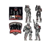 Star Wars: The Bad Batch Enamel Pin 5-Pack - Entertainment Earth Exclusive, Gray