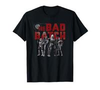 Star Wars The Bad Batch Wrecker Hunter Tech Crosshair T-Shirt