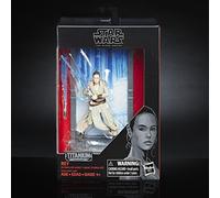 Star Wars The Black Series 08 REY Figure Titanium Series (STARKILLER BASE)