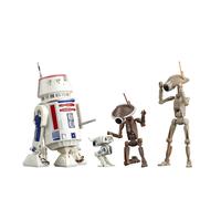 Star Wars The Black Series 4 Pack Collectible Figures: R5-D4 BD-72 and The Mandalorian Mechanical Droids