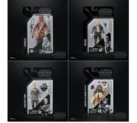 STAR WARS THE BLACK SERIES 6" GREATEST HITS AST CHEWBACCA, HAN SOLO, LEIA,MOFF