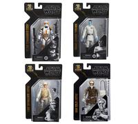 STAR WARS THE BLACK SERIES ARCHIVES 6" HAN SOLO,CODY,LUKE,THRAWN 6" FIGURE SET