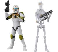 Star Wars The Black Series Clone Commando & B1 Battle Droid Battlefront II Collectible 15-cm Action Figures