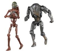 Hasbro Star Wars The Black Series C-3PO & Super Battle Droid Action Figures (6”)